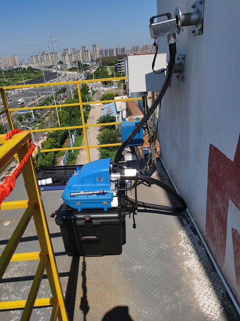 安徽開樂專用車輛股份有限公司開展現(xiàn)場環(huán)境監(jiān)測