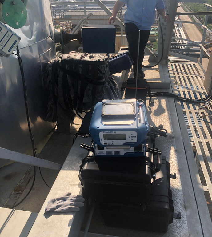 山東濱州陽(yáng)信縣生態(tài)環(huán)境監(jiān)測(cè)站擴(kuò)項(xiàng)現(xiàn)場(chǎng)測(cè)試論證