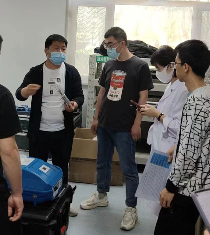 寧東生態(tài)環(huán)境監(jiān)測站PF-300驗(yàn)收培訓(xùn)