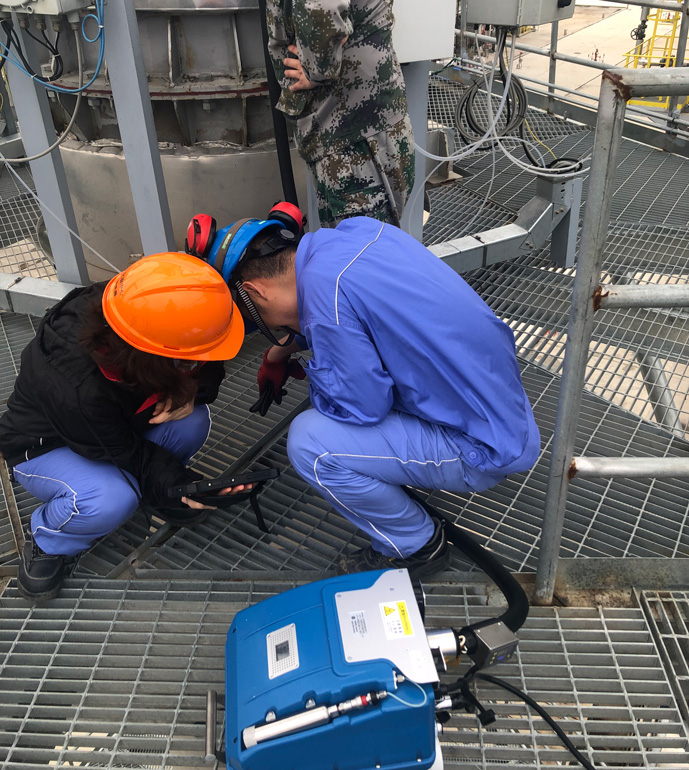 浙江石化揮發(fā)性有機(jī)物現(xiàn)場(chǎng)測(cè)試