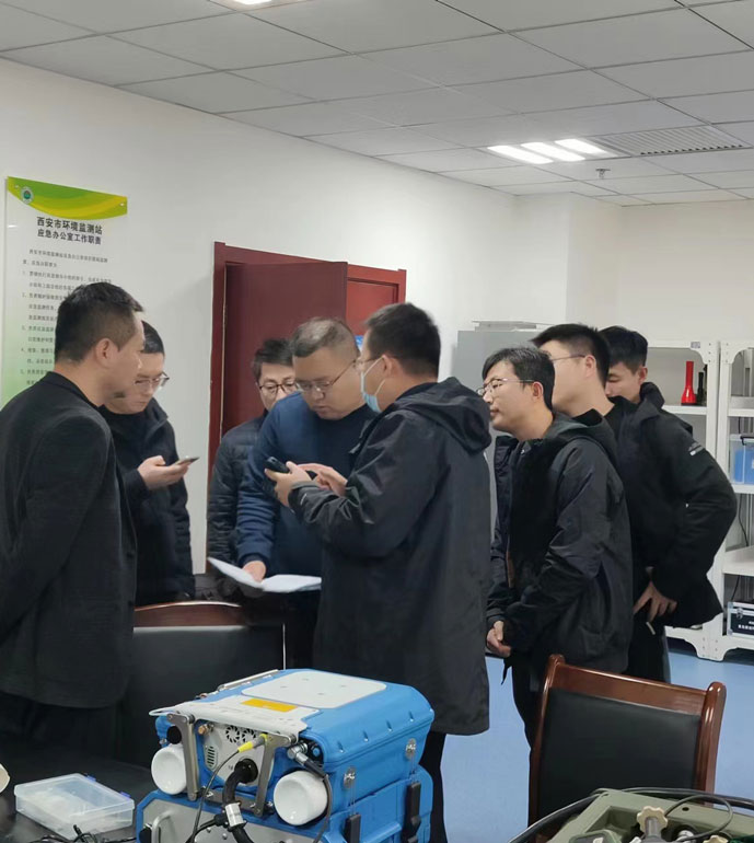 西安市環(huán)境監(jiān)測(cè)站PF-300交付驗(yàn)收